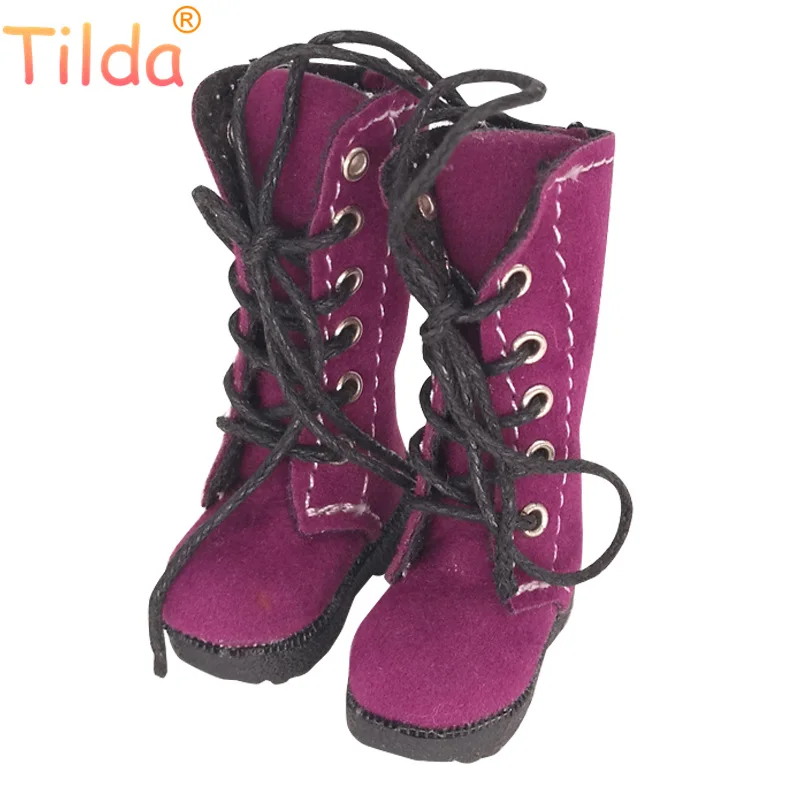 Tilda 3 2 см кукольные ботинки для куклы Blythe 1/8 мини обувь Blyth Azone BJD повседневные