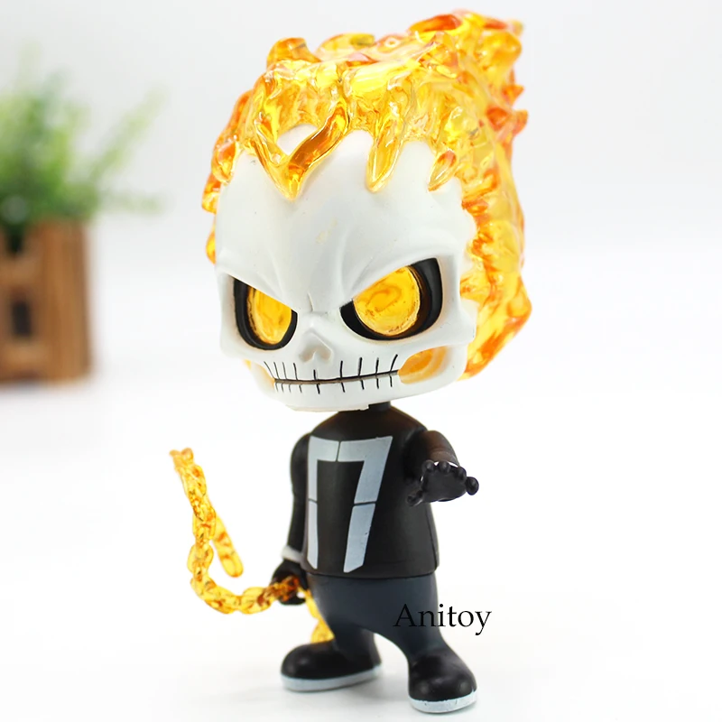 

Ghost Rider Figure Baby Ver. Bobble Head Dolls 2 Styles Toys Gifts Action Figure 11.5cm KT4499