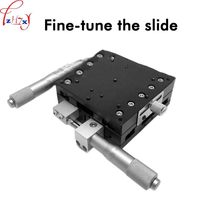 

XY axis fine-tuning the sliding table crossguide LY90-LM manual sliding platform XY axis displacement platform 1pc