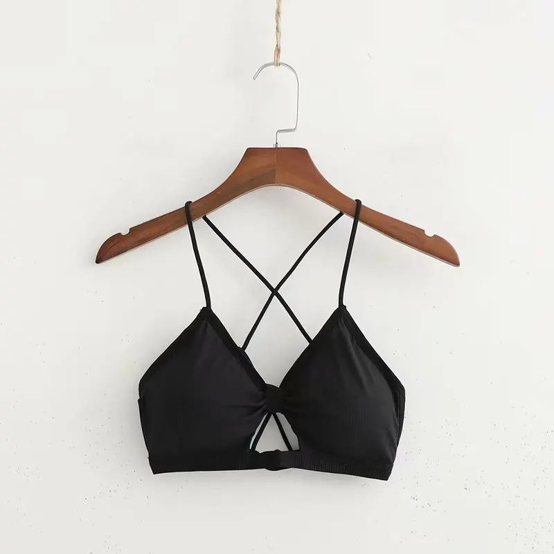 

New arrival XD16-2191 European and American fashion back cross wrapped chest strap
