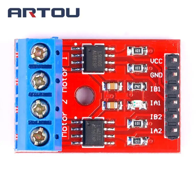 40 шт. модуль платы драйвера шагового двигателя L9110S H-bridge L9110 для Arduino | Электронные