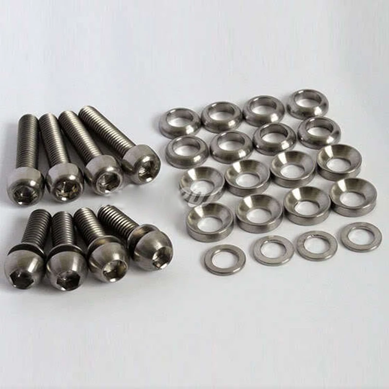 Bike Bicycle Titanium Ti Bolts Kit for Elixir, Code, Juicy Disc Brake