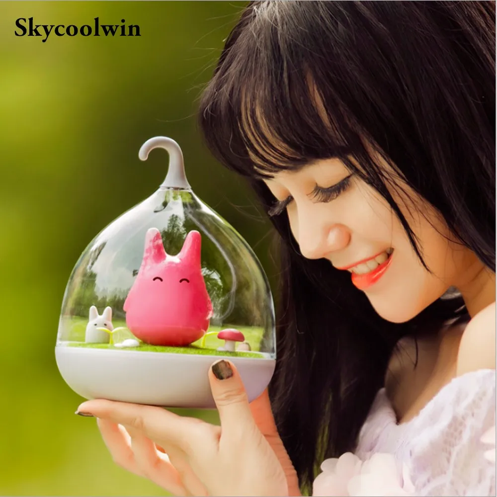 

Creative Lovely Birdcage LED Night Light USB Rechargeable Touch Dimmer Table Bird Light Portable Night Lamp for Children Baby