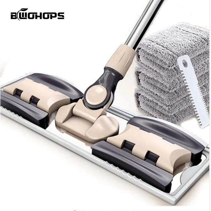 Spray Mops Floor Cleaning Mop Easy Mops Bucket Dust Mop Magic & Easy & Microfiber Electric Broom Rotating Superfine Fiber  Mop