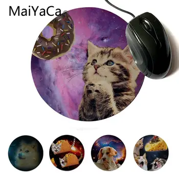 

MaiYaCa Your Own Mats Donut Praying Cat Dog DIY Design Pattern Game mousepad Customized MousePads Computer Laptop Anime MouseMat