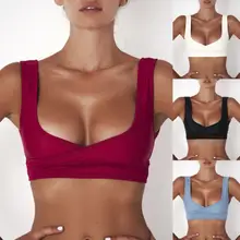 Женский бандажный пуш-ап бикини Топ бандо купальник пляжная одежда для купания