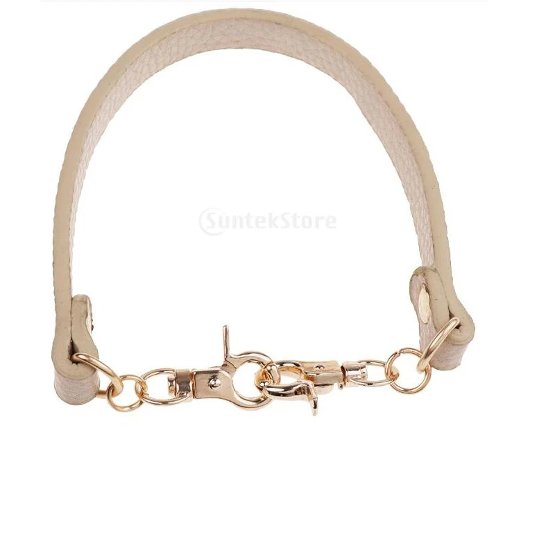 

PU leather Solid Color Shoulder Bag Handbag Bag Strap With Lobster Clasp Self-removable Bag strap Female Handbag Accessories