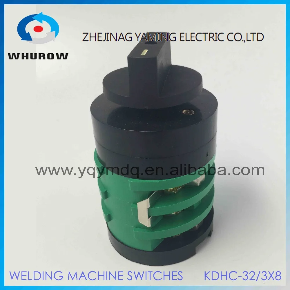  KDHC-32/3X8 electrical switches for welding machine 8 position 3 poles High voltage quality changeo