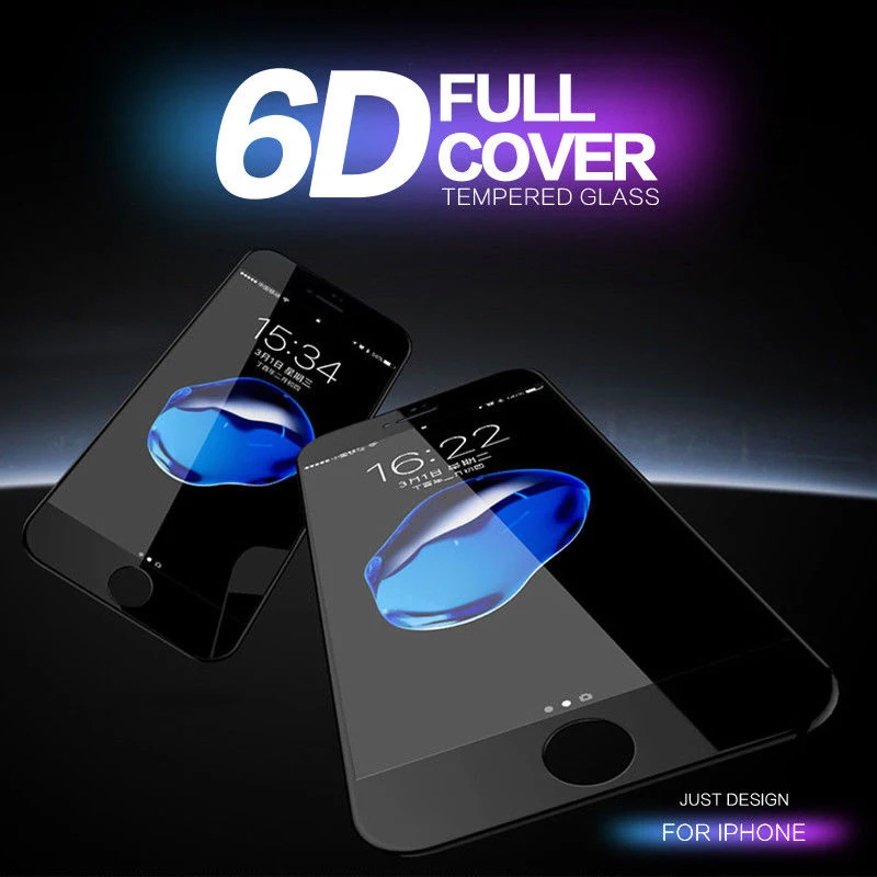 Dreamysow-6D-Ultra-thin-Tempered-Glass-For-iphone-X-8-7-plus-full-cover-9H-Anti