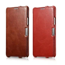For samsung galaxy note 4 case New genuine leather Vintage Series for samsung note 4 brown