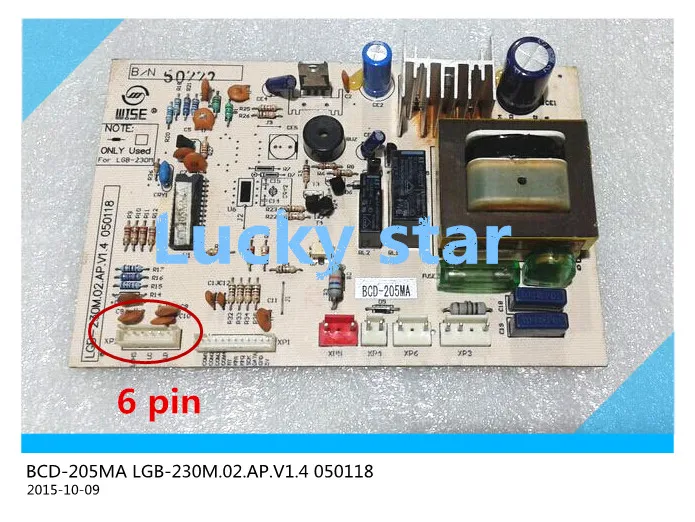 

95% new for LG refrigerator computer board circuit board BCD-205MA LGB-230M.02.AP.V1.4 050118driver board good working