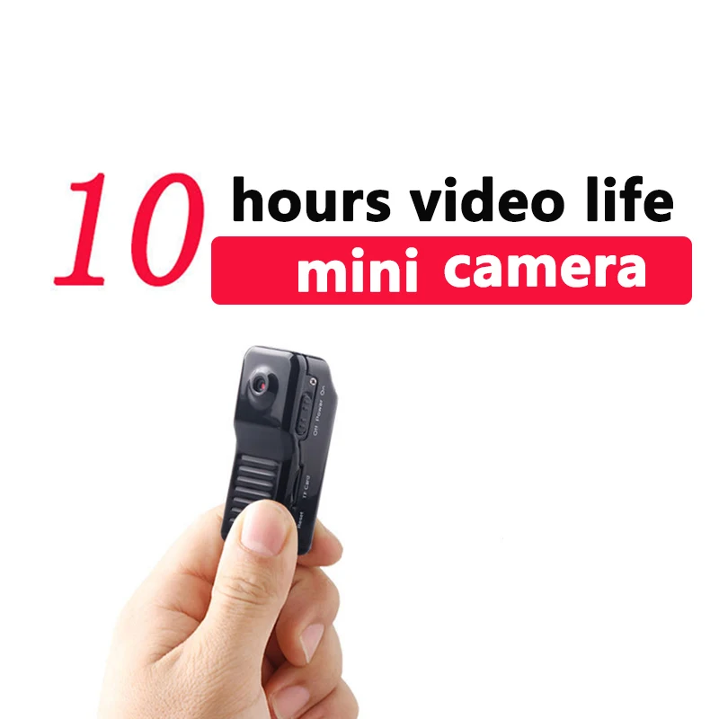 10 часов работы мини DV камера видеокамера со встроенным микрофоном Действие DVR