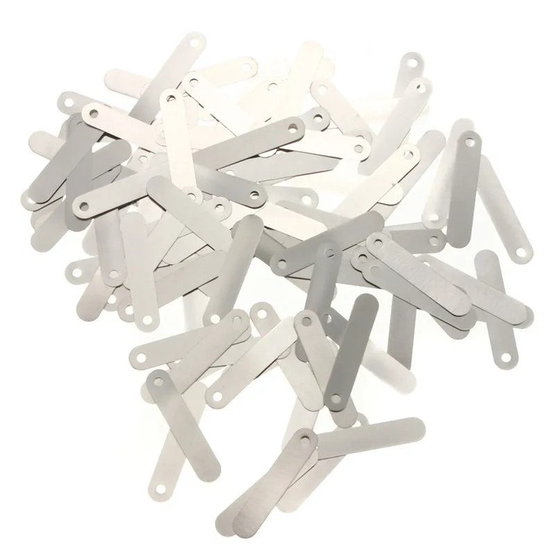 

100pcs/lot conductive Solder Tab For 14500 18650 AA Sub C Rechargeable Battery Cell 25mmx5mm