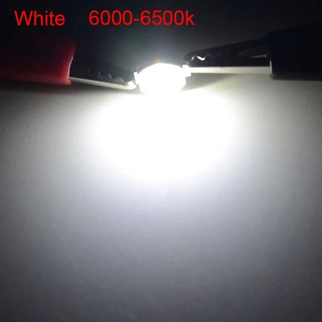 WAVGAT 1W  White Warm white Red Gerrn Blue RGB LED High power Lamp beads Pure 300mA 3.2-3.4V 100-120LM 30mil