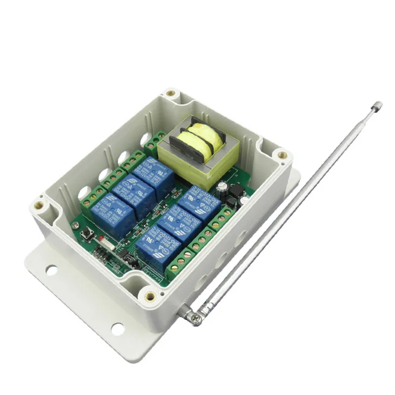 

TD 1x TAD-YK60A-2A-1000 220V wireless dual remote control relay 15.2*9*5.5CM