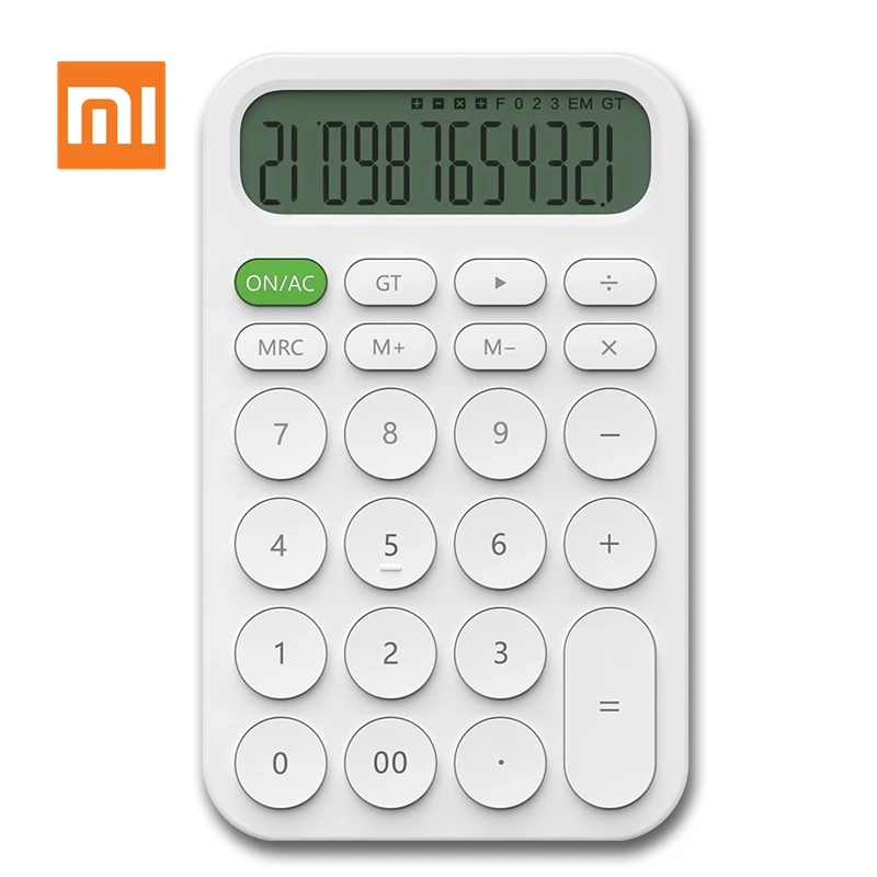 Xiaomi MIIIW 12 أرقام آلة حاسبة إلكترونية بسيطة تصميم شاشة عرض ليد صغيرة حساب أداة مكتب العمل طالب القرطاسية Xiaomi MIIIW 12 أرقام آلة حاسبة إلكترونية بسيطة تصميم شاشة عرض ليد صغيرة حساب أداة مكتب العمل طالب القرطاسية
