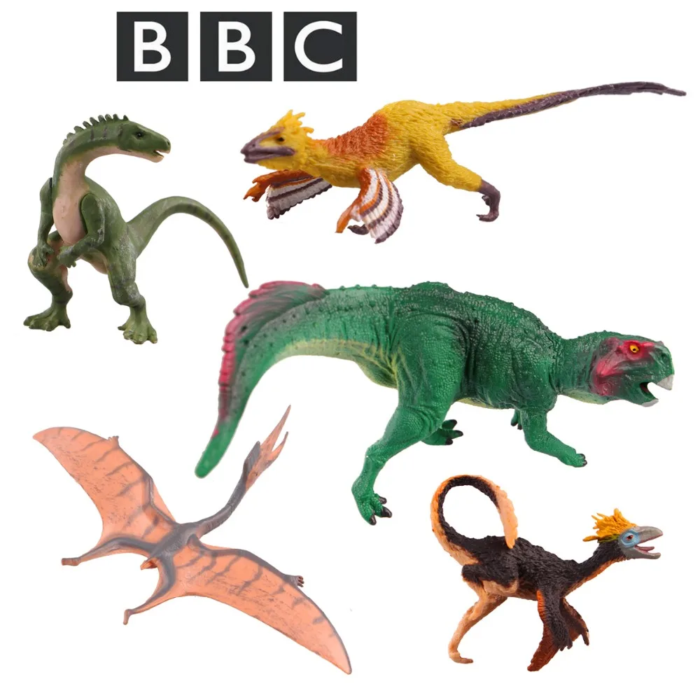 Yassfen прогулки с динозаврами Sinosauropteryx Sinornithosaurus millenii Psittacosaurus Pterosauria plateosaurus игрушка модель