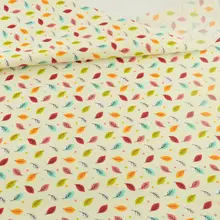 Различные Цвет листьев Стиль хлопок саржа лоскутное Вышивание ткани, ткани, Текстиль telas квилтинга beding украшения дома ткани