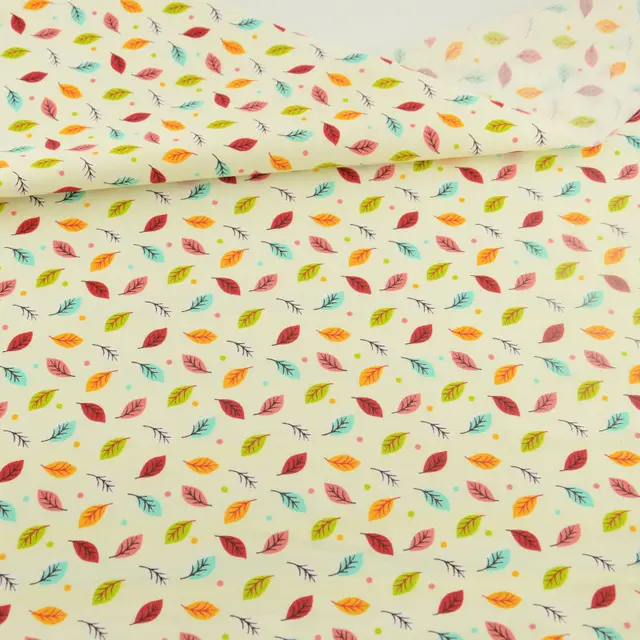 Diferentes colores, estilo de las hojas, tela de retales de sarga de algodón 100%, Telas de costura, textiles, edredones, ropa de decoración del hogar Diferentes colores, estilo de las hojas, tela de retales de sarga de algodón 100%, Telas de costura, textiles, edredones, ropa de decoración del hogar