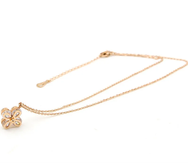 Нежный Для женщин золото Ожерелья и подвески Jewels четыре Большой Круглый Круг
