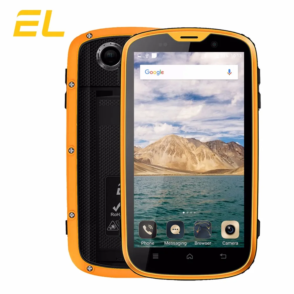 EL W5 4G Mobile Phone 4 0 Inches MTK6735 Quad Core 1GB 8GB Cell Phones IP68
