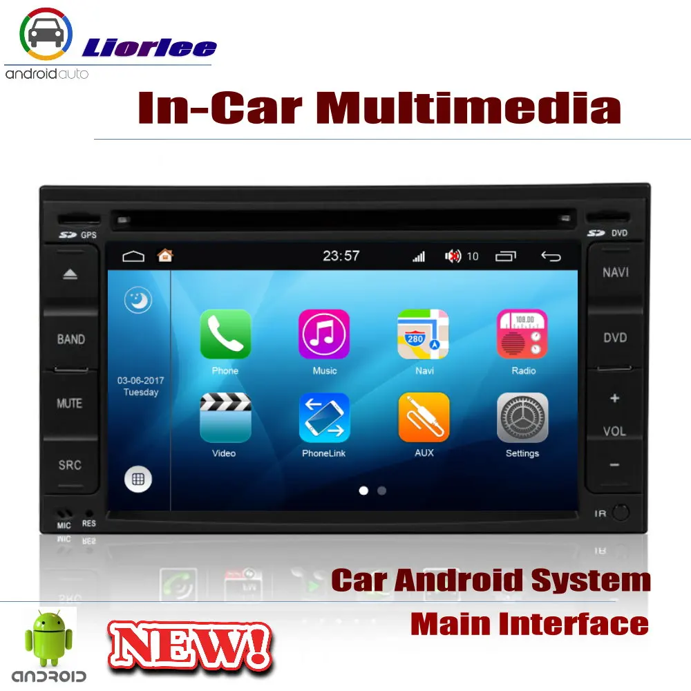 Perfect Car Radio DVD Player GPS Navigation For Hyundai Lavita 2004~2010 Android Displayer System Audio Video Stereo In Dash Head Unit 1