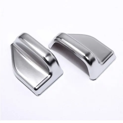  Chrome Car Safety Belt Decoration Cover Tirm For Mercedes Benz B200 CLA GLA Class W117 200 Car Acce