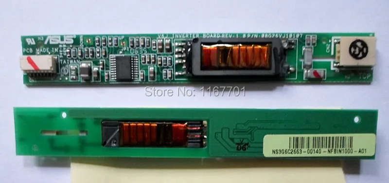 

100% Original Laptop LCD/LED Monitor Inverter for Asus VX1 V6J Series Notebook 08G26VJ10107 08G26VJ1010Q Display Screen Inverter