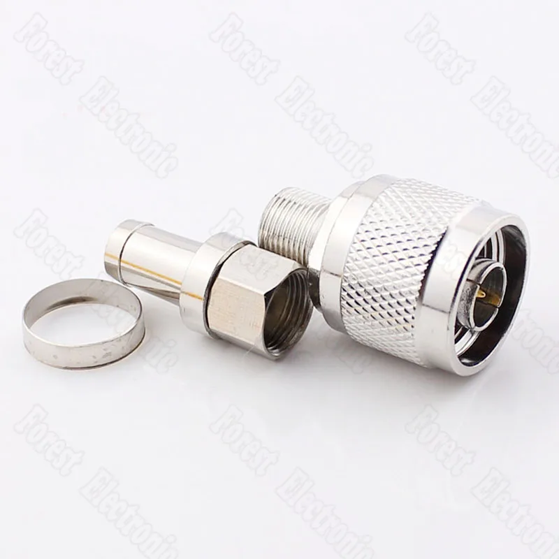 

30pcs/lot N To F Metric Connector Mobile Phone Signal Amplifier Connector N/F-75-7