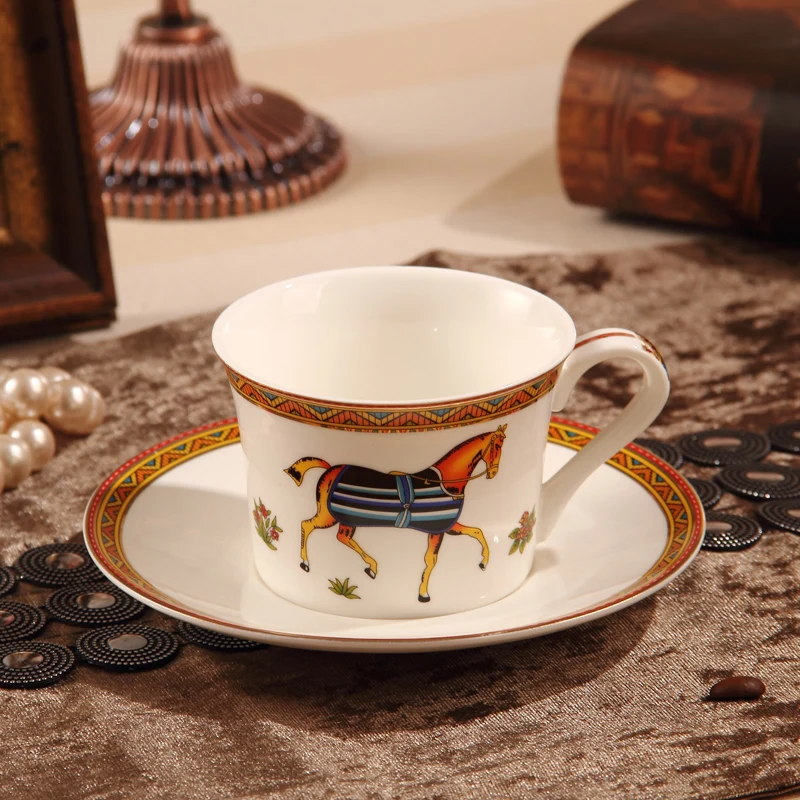  Porcelain coffee cup  and saucer bone china coffee  cup  the 