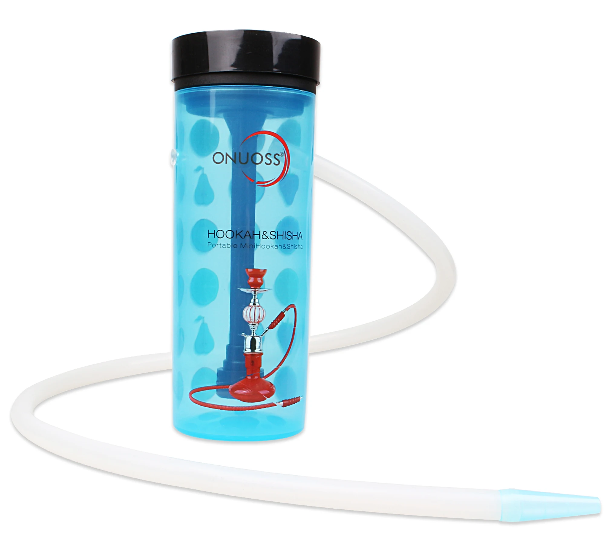 

New Creative Acrylic Portable Hookah Sets Shisha Cup Easy Outdoor Picnic Shisha Hookah With Hose Tong Hookah Accessories
