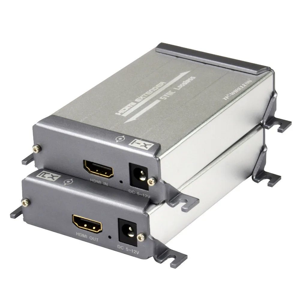 

TP-WIRELESS HDMI05C HDMI Extender Over Coaxial BNC Maximum 660ft (200M) Lossless Transmission and No-delay Full 1080P HD 3D