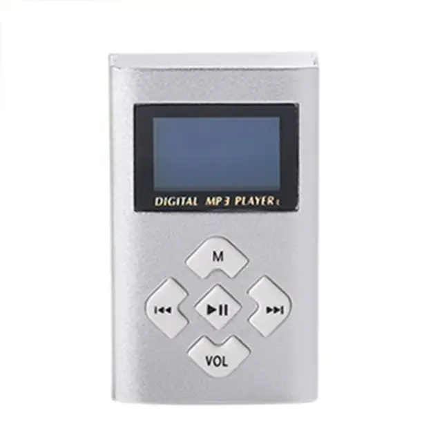 Slick Stylish Design USB Mini MP3 Player LCD Screen Support 8GB Micro