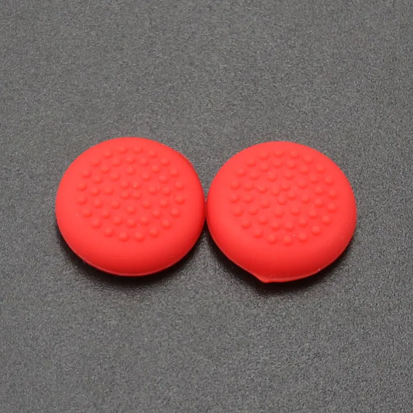 YuXi 2pcs Silicone Analog Stick Grips Caps for Nintend Switch NS JoyCon Controller Sticks Cap Skin for Joy Con Cover