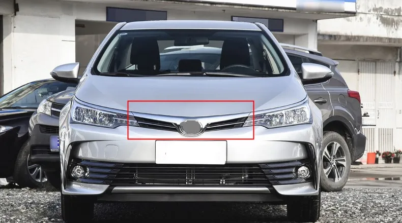 For 2017 2018 Toyota Corolla Silver 