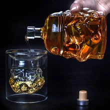 Шлем штурмовика из «Звездных Войн» бутылки вина Стекло Виски рюмка чашка пивная кружка для бара вечеринок Вина Аксессуары Подарочный набор Рождество