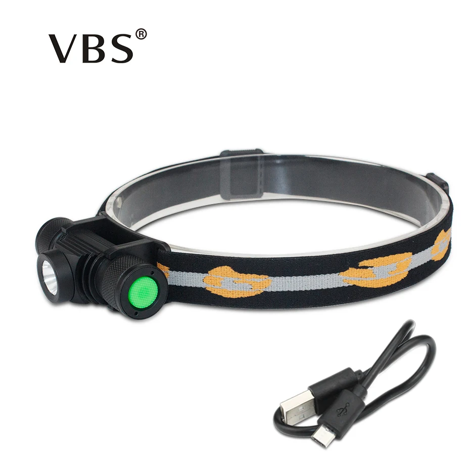 

Head lamp Torch Head T6 18650 Rechargeable Head light Waterproof USB Charging 5V High Power Head Light LED Bulb Outdoor Lighting