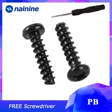 100Pcs M1.4 M1.7 M2 M2.3 M3 PB Pan Head Black Electronic Micro Screws Phillips Self-tapping Phone Computer Screw SS13