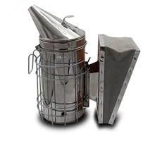 Толстый инструмент пчеловода окуриватель пчел для курильщика из нержавеющей стали, пчел, копченый пчелиный привод, специальная отправка 54 дымовая Шашка, оборудование для пчеловодства