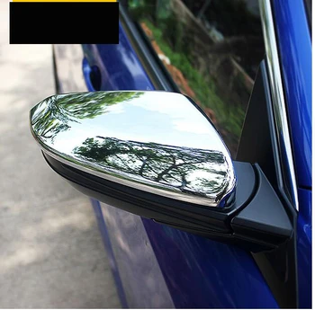 

FIT FOR 2016 Honda CIVIC 2PCS CHROME CARBON BLACK SIDE DOOR MIRROR COVER REAR VIEW TRIM STYLING CAP BEZEL PROTECTOR OVERLAY