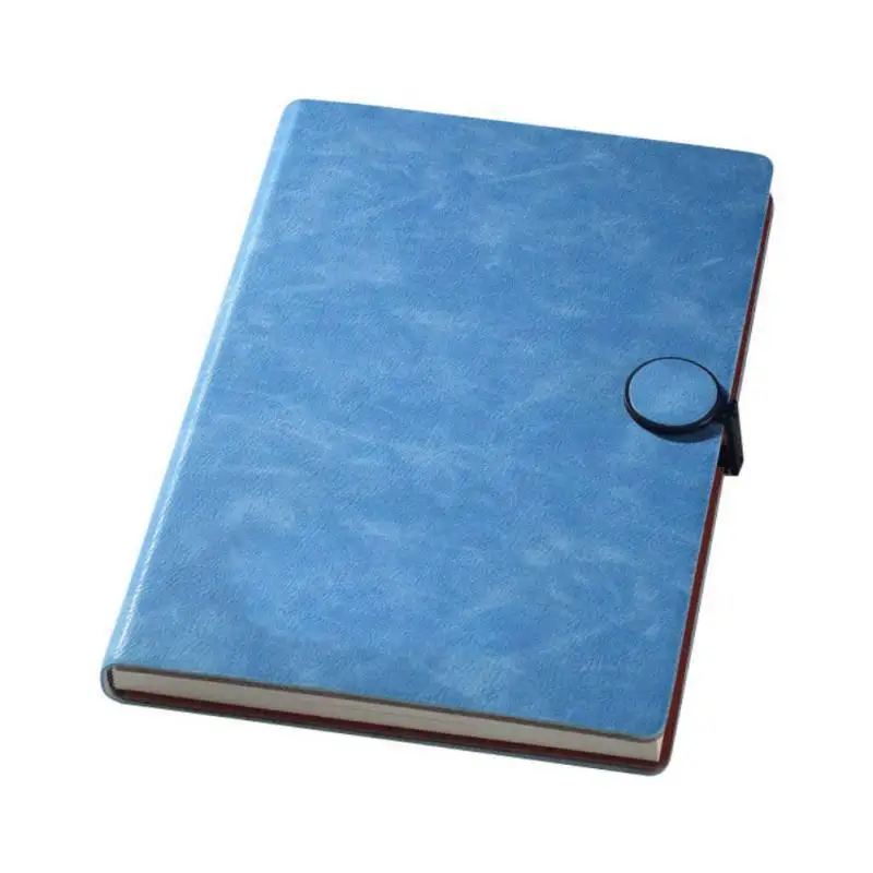 

A5 Metal Magnet Buckle Intimate Notebook Diary Notepad PU Leather Note Book Replaceable Stationery Gift Traveler Journal