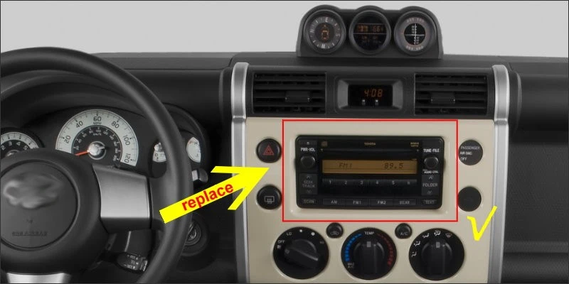 Perfect Liislee Car Android GPS NAV Navigation System For Toyota FJ Cruiser / GSJ15W 2006~2013 Radio Audio Multimedia ( No DVD Player ) 1
