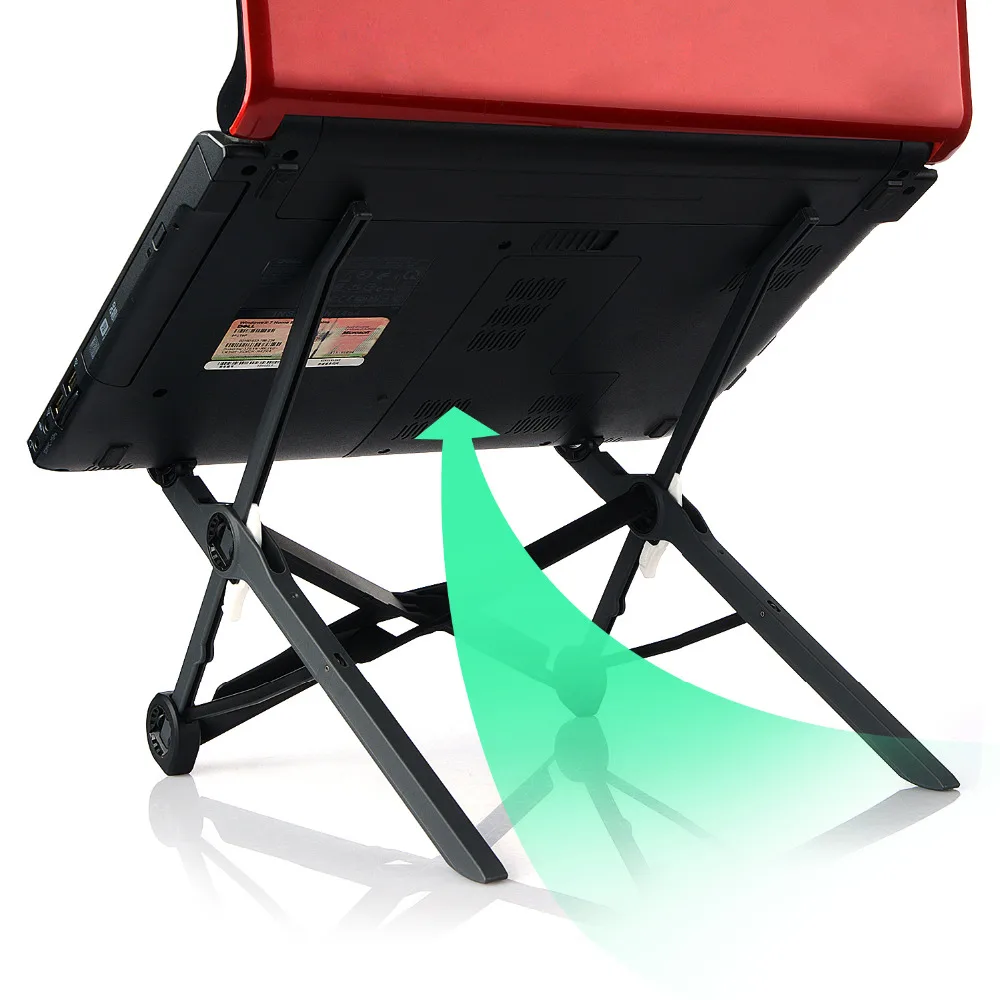 Foldable Laptop Stand Lapdesk Height Adjustable Office Laptop Notebook PC Ergonomic Folding Laptop Holder for Travel P20