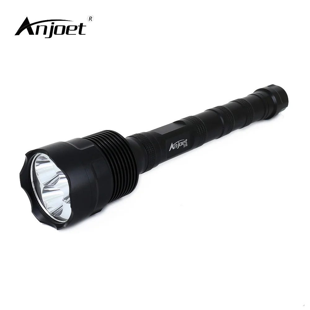 anjoet led torch light lamp 6000 lumens 5 mode switch led lights 6000 lumens