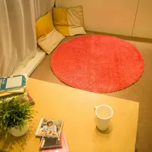 Удобный нескользящий поглощающий прочный коврик для пола, кухни, для помещений, ванной комнаты, абсорбирующий дверной круглый коврик входной ковер 60x60 см