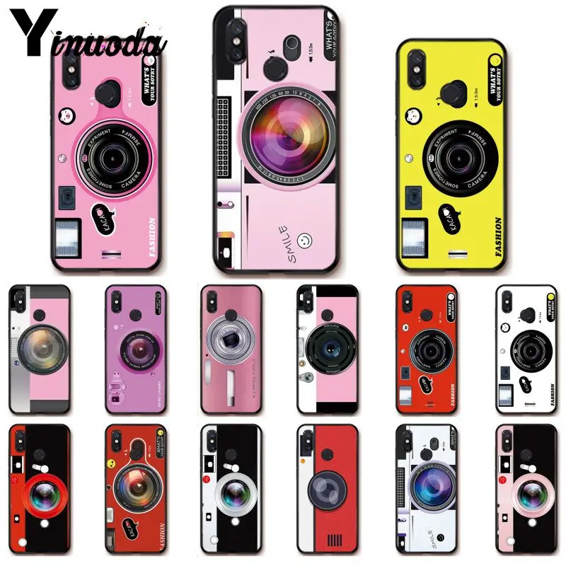 Yinuoda Retro Camera Custom Photo Soft Phone Case for Xiaomi Redm4X 6A Redmi Go Redmi5 5Plus Note4 Note5 7 mi A1 A2Lite | Мобильные