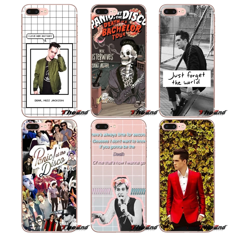 

Panic At The Disco brendon urie For Huawei Honor 7X V10 6C V9 6A Play 9 Mate 10 Pro Y7 Y5 P8 P10 Lite Plus GR5 2017 Fashion Case