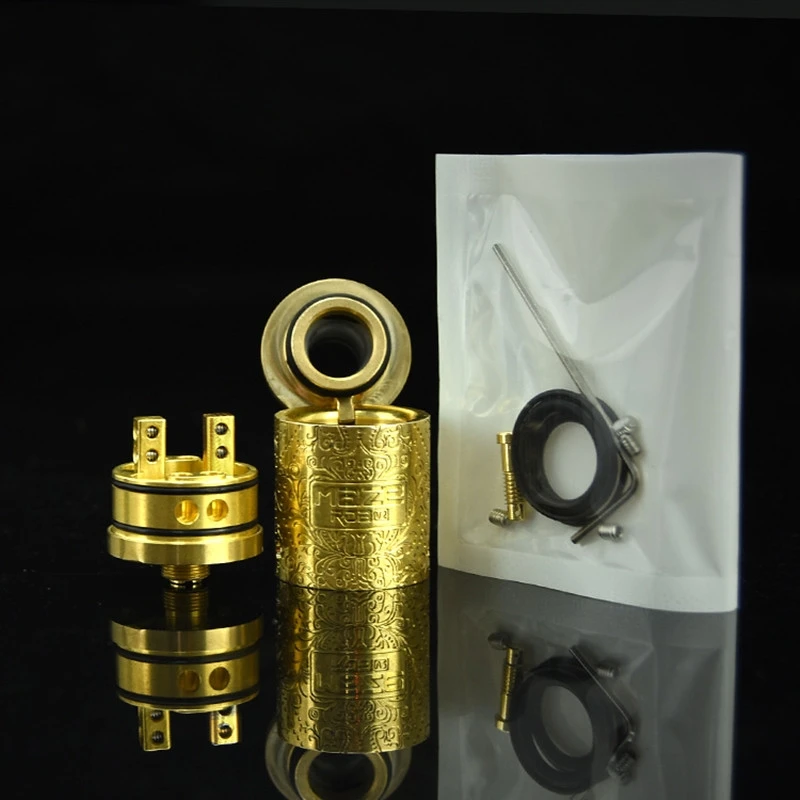 Maze V2 BF RDA Tank Atomizer Kennedy-style Airflow Adjustable Double-deck Rebuildable 22mm diameter Rebuildable Dripping Dripka Maze V2 BF RDA Tank Atomizer Kennedy-style Airflow Adjustable Double-deck Rebuildable 22mm diameter Rebuildable Dripping Dripka