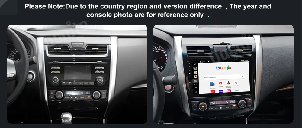 Discount Car 1 din 10.2" IPS Android 9.0 multimedia for Nissan Altima Teana 2013 2014 2015 Radio stereo built-in GPS with 8-Core 4Gb+32Gb 3