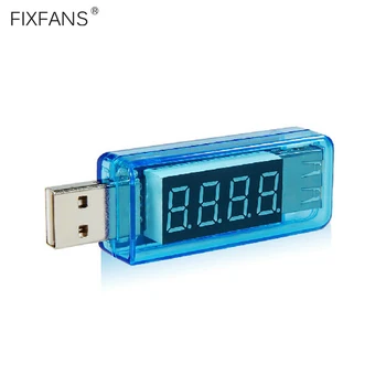 

FIXFANS USB Tester Power Meter Voltage Current Multimeter 2.0/3.0 Amp Volt LED Reader for Smartphone Tablet USB Charger Detector